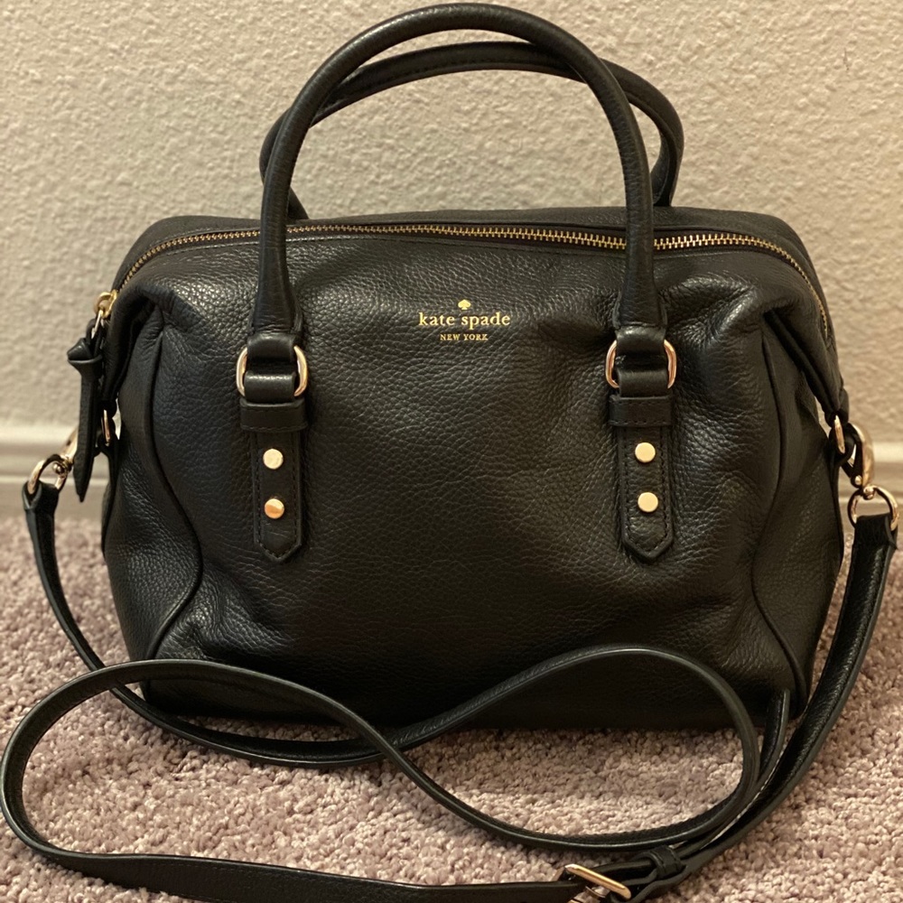 Kate Spade Black Leather Purse
